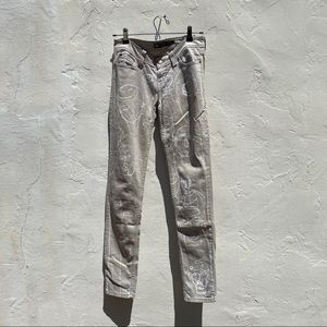 Levi’s size 3 tan skinny jeans